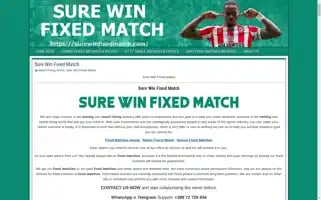 Surewinfixedmatch.com Screenshot 2024-07-05 15:15:07