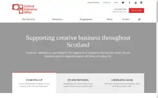 Culturalenterpriseoffice.co.uk Screenshot 2024-07-04 08:34:55