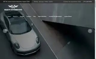 Gregsautomotiveservice.com Screenshot 2024-05-16 00:29:07