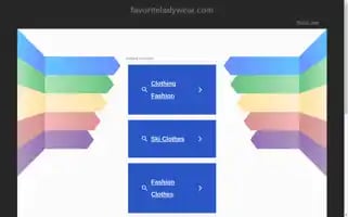 Favoriteladywear.com Screenshot 2024-05-24 22:13:14