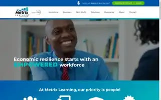 Metrixlearning.com Screenshot 2024-07-03 12:41:59