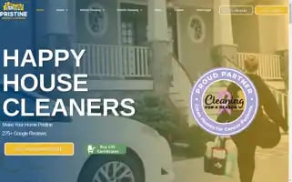 Pristinecleaningme.com Screenshot 2024-05-16 13:46:21