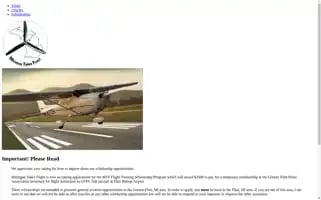 Michigantakesflight.org Screenshot 2024-04-18 18:29:22