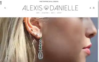 Alexisdaniellejewelry.com Screenshot 2024-05-05 13:49:01