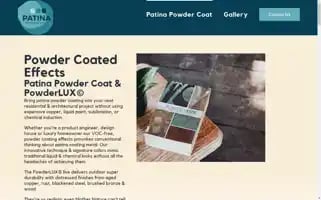 Patinapowdercoat.com Screenshot 2024-06-30 03:31:12