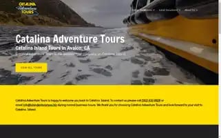 Catalinaadventuretours.com Screenshot 2024-04-18 11:00:15
