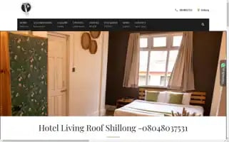 Thelivingroofhotelshillong.com Screenshot 2024-04-22 15:17:48