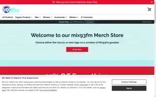 Mix93fm.myspreadshop.com Screenshot 2024-07-04 07:50:45