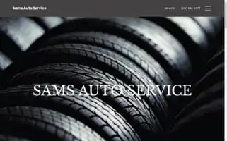 Samsautoserviceandtireguys.com Screenshot 2024-05-16 16:08:41