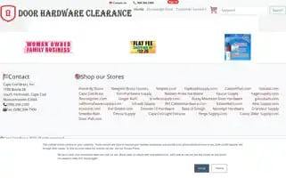 Doorhardwareclearance.com Screenshot 2024-06-13 07:53:23