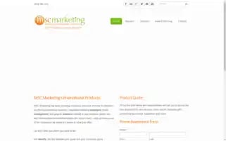 Mscpromotionalproducts.com Screenshot 2024-05-16 08:33:09