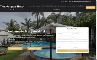 Margatehotel.co.za Screenshot 2024-04-17 04:29:28