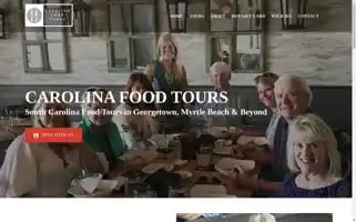 Carolinafoodtours.com Screenshot 2024-04-14 18:01:12