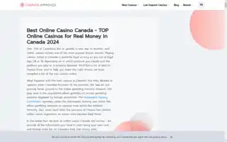 Casinosapproved.info Screenshot 2024-05-09 00:36:12
