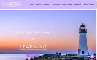 Lighthouseprep.org Screenshot 2024-07-08 22:33:22