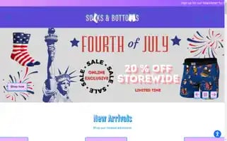 Socksandbottoms.com Screenshot 2024-07-09 05:24:44