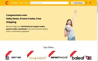 Couponclans.com Screenshot 2024-05-09 06:37:05