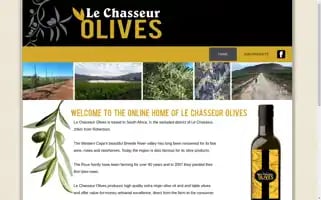 Lechasseurolives.co.za Screenshot 2024-05-21 22:03:34