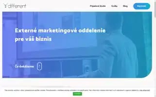 Differentmarketing.sk Screenshot 2024-06-15 21:49:30