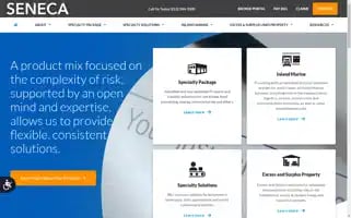 Senecainsurance.com Screenshot 2024-07-03 05:58:19