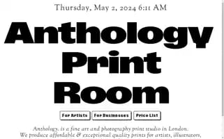 Anthologyprintroom.com Screenshot 2024-05-02 06:11:30