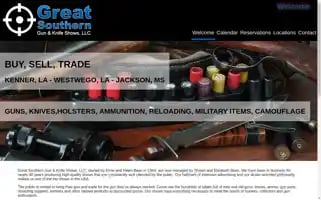 Greatsoutherngunshow.com Screenshot 2024-05-16 00:24:11