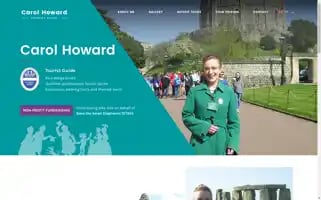 Carolhowardtouristguide.com Screenshot 2024-04-17 10:52:00