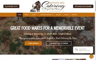 Buffalosbestcateringbykim.com Screenshot 2024-07-07 03:17:55