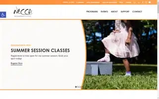 Necenterforcircusarts.org Screenshot 2024-06-13 13:23:58