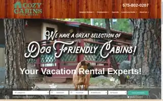 Cozycabinsruidoso.com Screenshot 2024-05-09 06:49:56