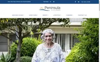 Peninsulavillages.com.au Screenshot 2024-05-21 19:12:19