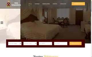 Independenciahotel.com Screenshot 2024-04-18 17:45:04
