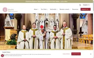 Jesuitscentralsouthern.org Screenshot 2024-07-05 15:53:07