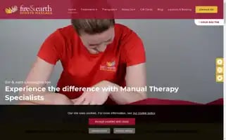 Fireandearthleamington.co.uk Screenshot 2024-07-06 08:18:34