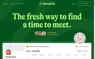Savvycal.com Screenshot 2024-06-27 05:36:46