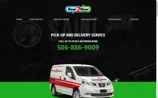 Door2doorpickupcouriers.com Screenshot 2024-06-17 14:14:08