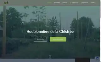 Houblonnieredelachistree.be Screenshot 2024-05-21 22:08:32