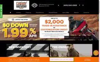 Cowboyharleybeaumont.com Screenshot 2024-05-09 06:46:47