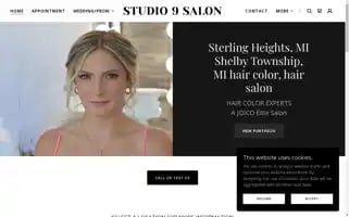 Studio9salon.com Screenshot 2024-05-16 19:15:06