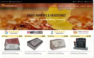 Headstonedeals.com Screenshot 2024-05-10 01:08:53