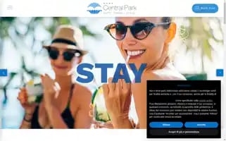Centralparkhotel.it Screenshot 2024-04-18 19:29:30