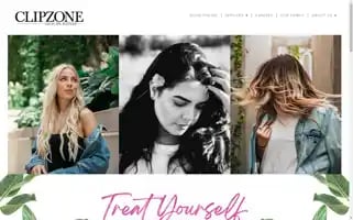 Clipzonesalons.com Screenshot 2024-04-23 08:40:41