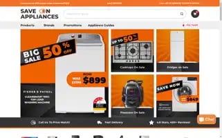 Saveonappliances.com.au Screenshot 2024-05-13 19:58:45