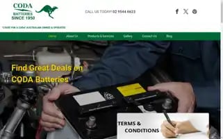 Codabatteries.com.au Screenshot 2024-05-15 18:02:41