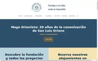Fundacionluisorione.org Screenshot 2024-06-14 23:00:09