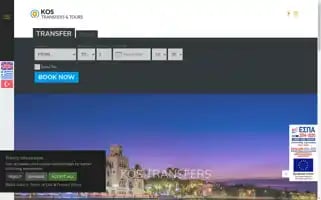 Kostransfersandtours.com Screenshot 2024-04-16 17:59:29