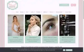 Blushbeautyandhair.co.uk Screenshot 2024-07-03 08:38:58