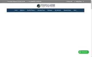 Vijayalaxmitoursandtravels.com Screenshot 2024-04-17 09:21:32