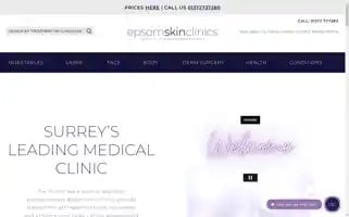 Epsomskinclinics.com Screenshot 2024-05-04 22:46:35