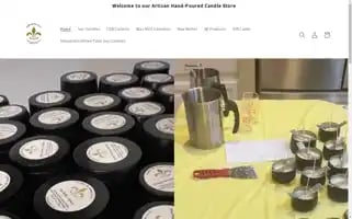 Candlesbydana.com Screenshot 2024-06-14 10:17:26